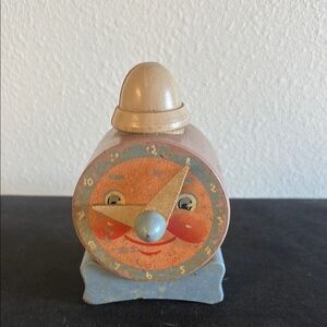 Vintage Teach a Tot Toy Clock
Painted Face 4.5"